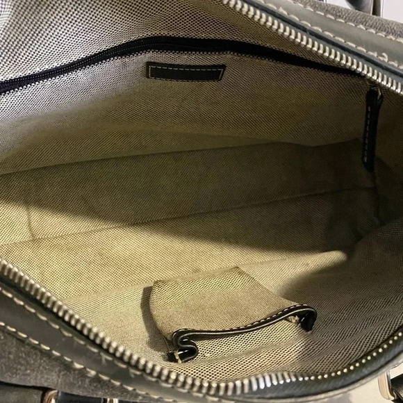 Dooney & Bourke DB signature print canvas bag - Picture 10 of 14